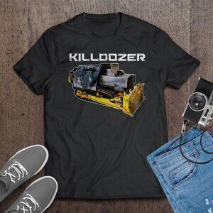 Killdozer Shirt Meme Graphic Style Construction Protest Fan T-Shirt 90